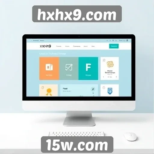 Análise da interface do site hxhx9.com